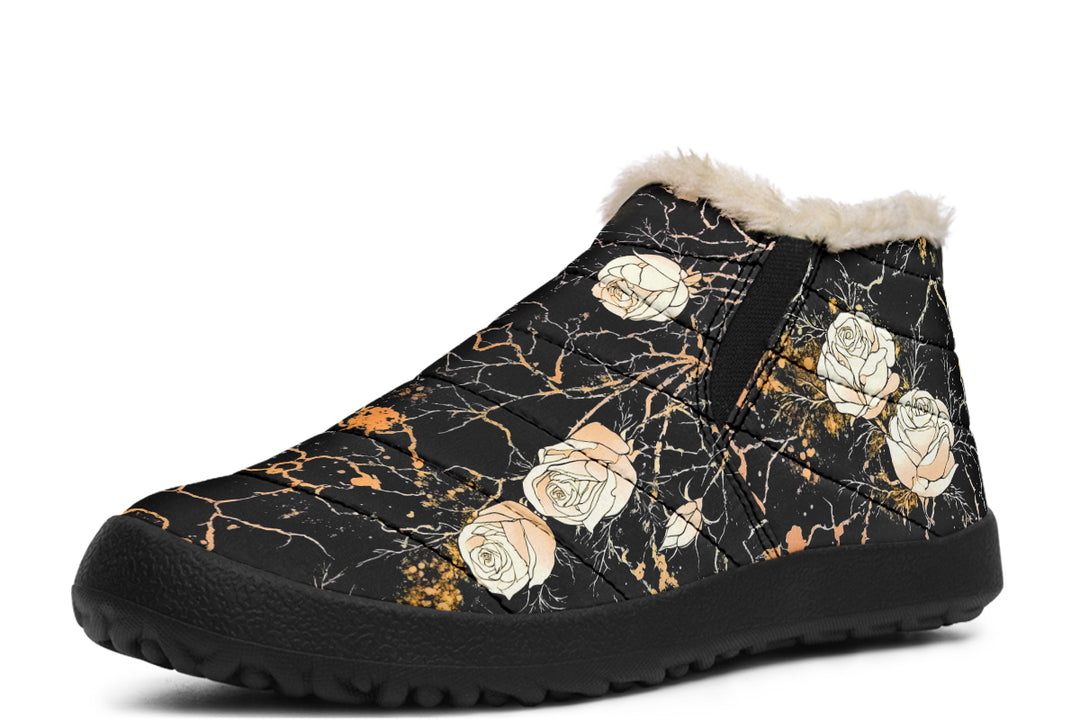 Kintsugi Rose Winter Sneakers