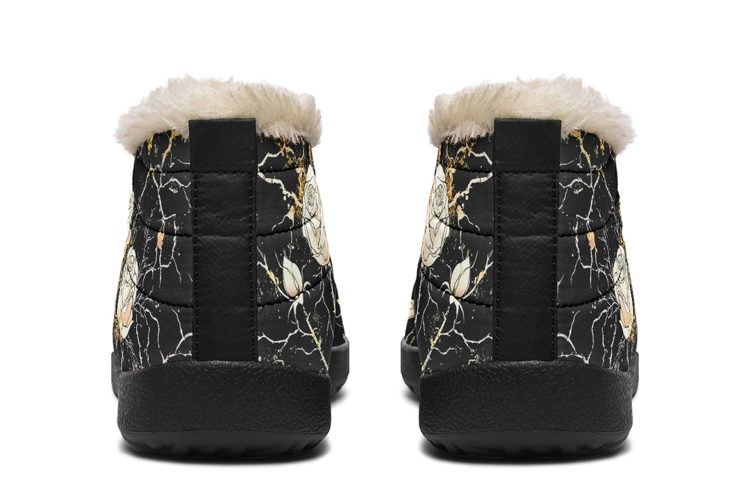 Kintsugi Rose Winter Sneakers