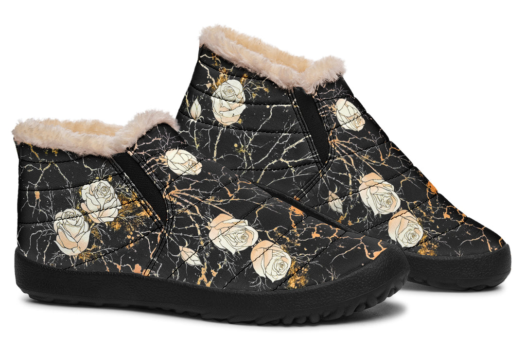 Kintsugi Rose Winter Sneakers