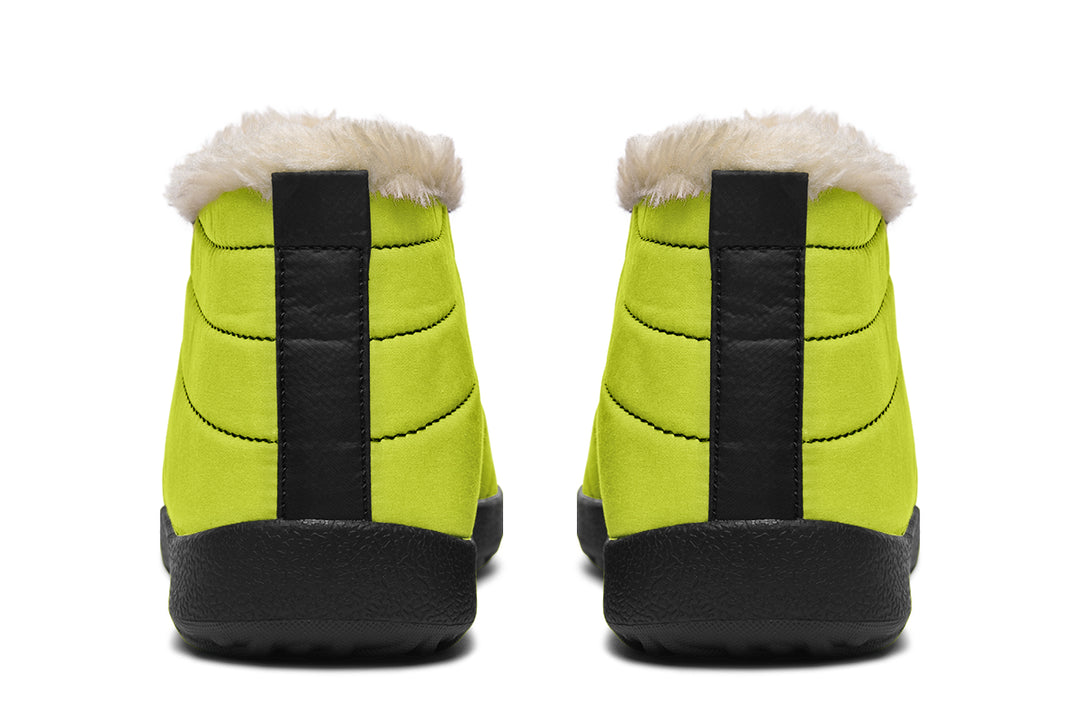 Lime Punch Winter Sneakers