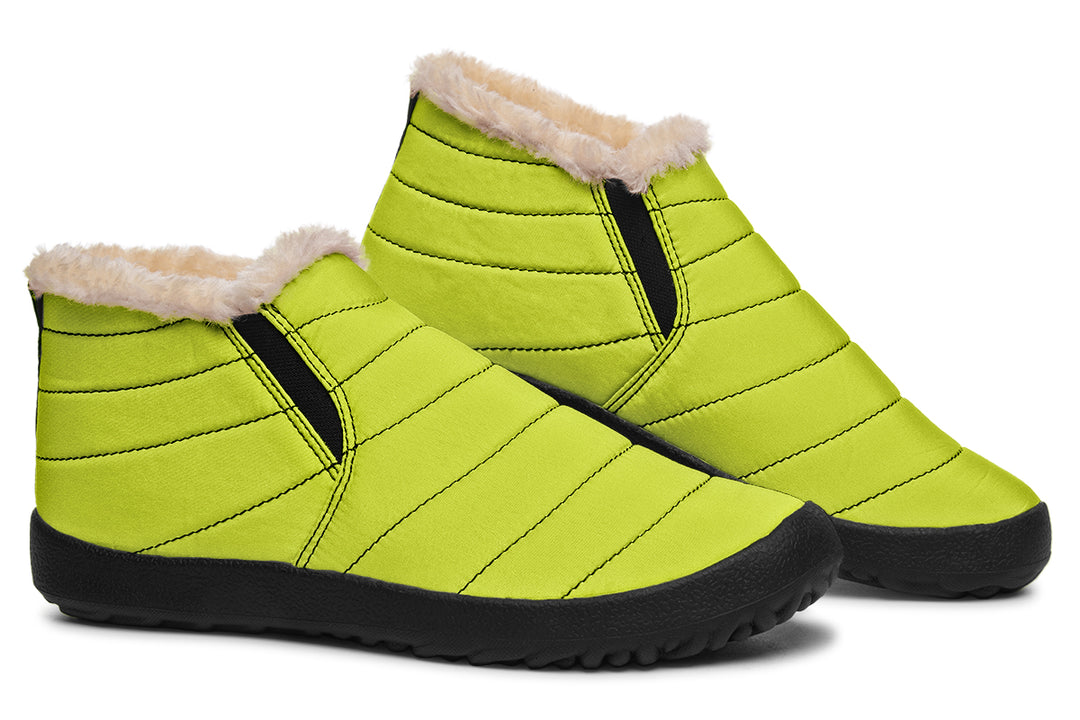 Lime Punch Winter Sneakers