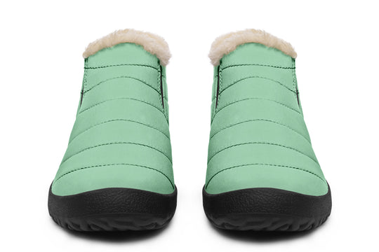 Mint Green Winter Sneakers