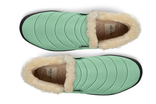 Mint Green Winter Sneakers
