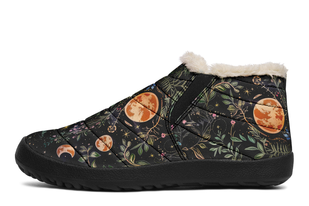 Night Blossom Winter Sneakers