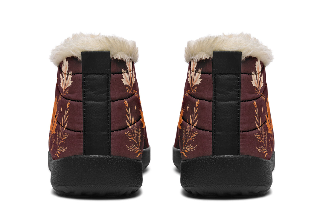 Oxblood Autumnalis Winter Sneakers