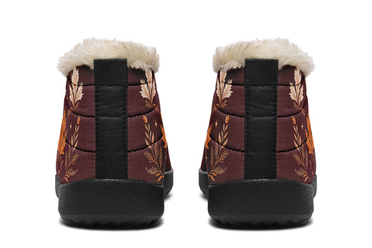 Oxblood Autumnalis Winter Sneakers