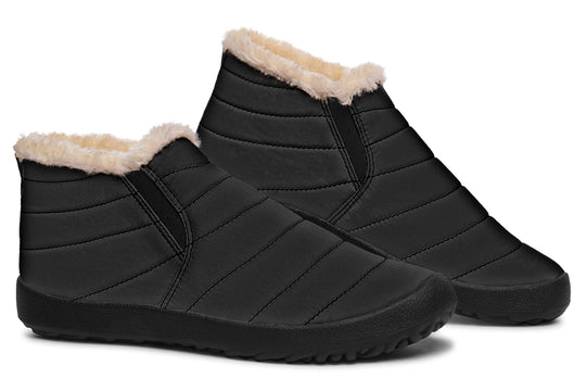 Pitch Black Winter Sneakers