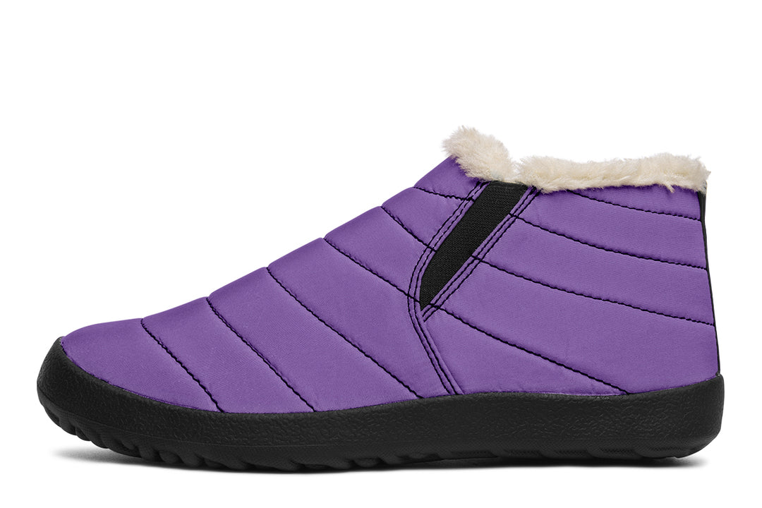 Retro Violet Winter Sneakers