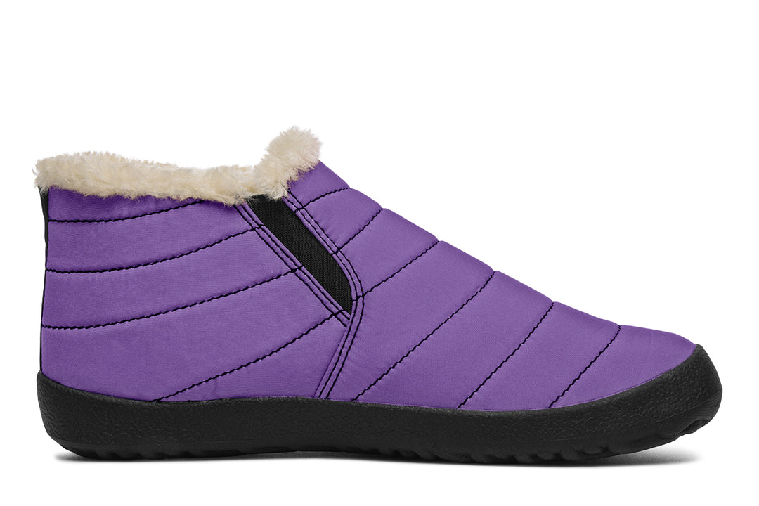 Retro Violet Winter Sneakers