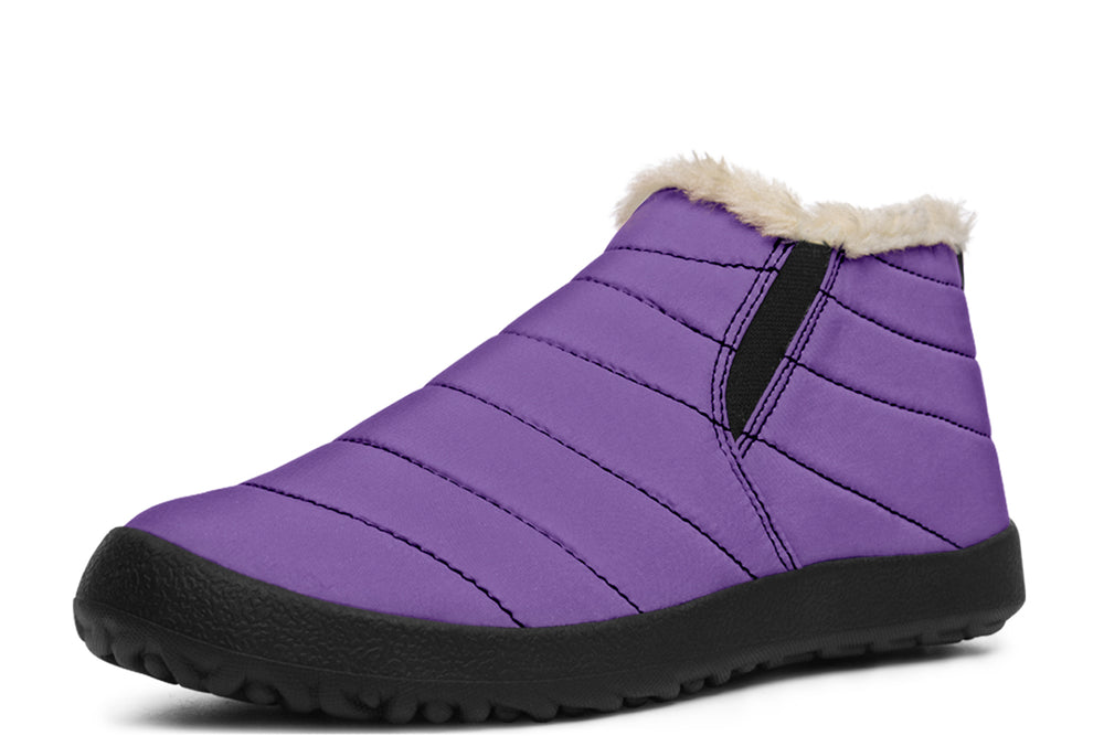 Retro Violet Winter Sneakers