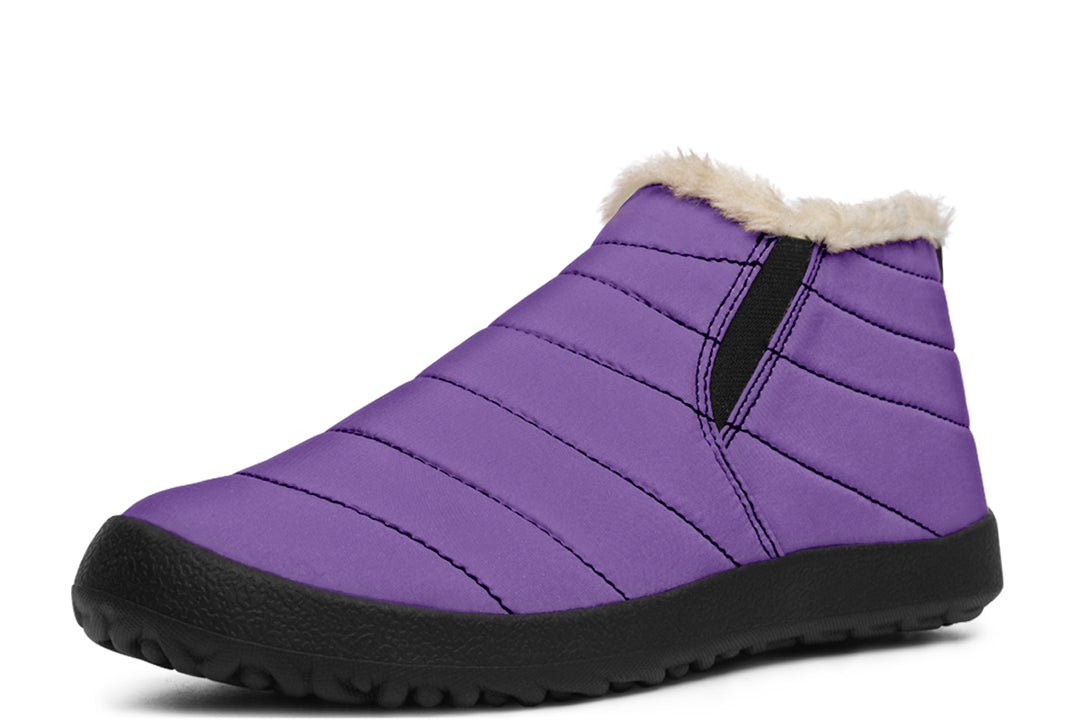 Retro Violet Winter Sneakers