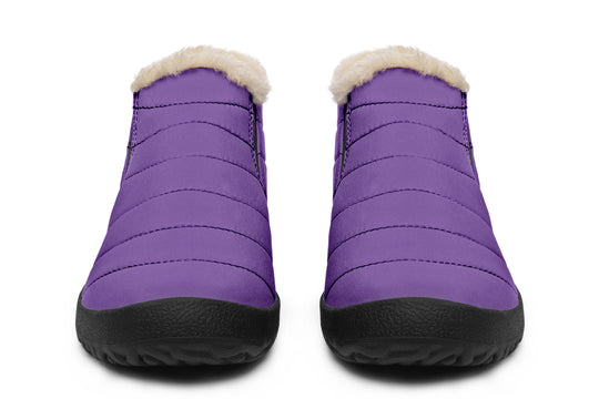 Retro Violet Winter Sneakers