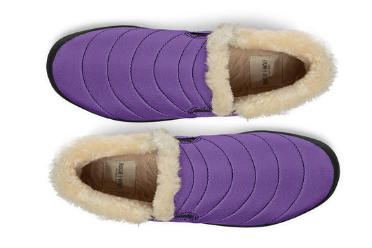 Retro Violet Winter Sneakers