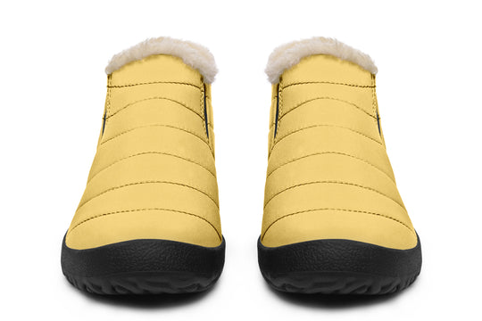 Soft Gold Winter Sneakers