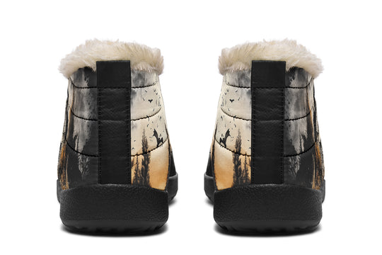 Vampire Mansion Winter Sneakers