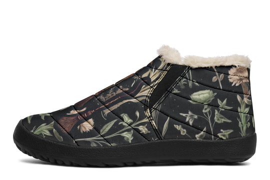 Witches' Broomsticks Winter Sneakers