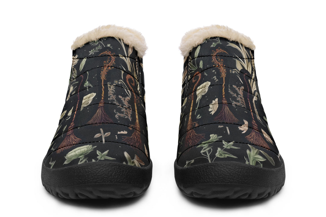 Witches' Broomsticks Winter Sneakers