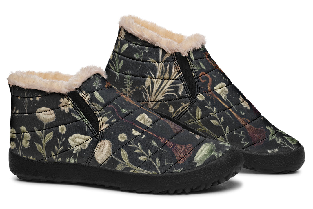 Witches' Broomsticks Winter Sneakers