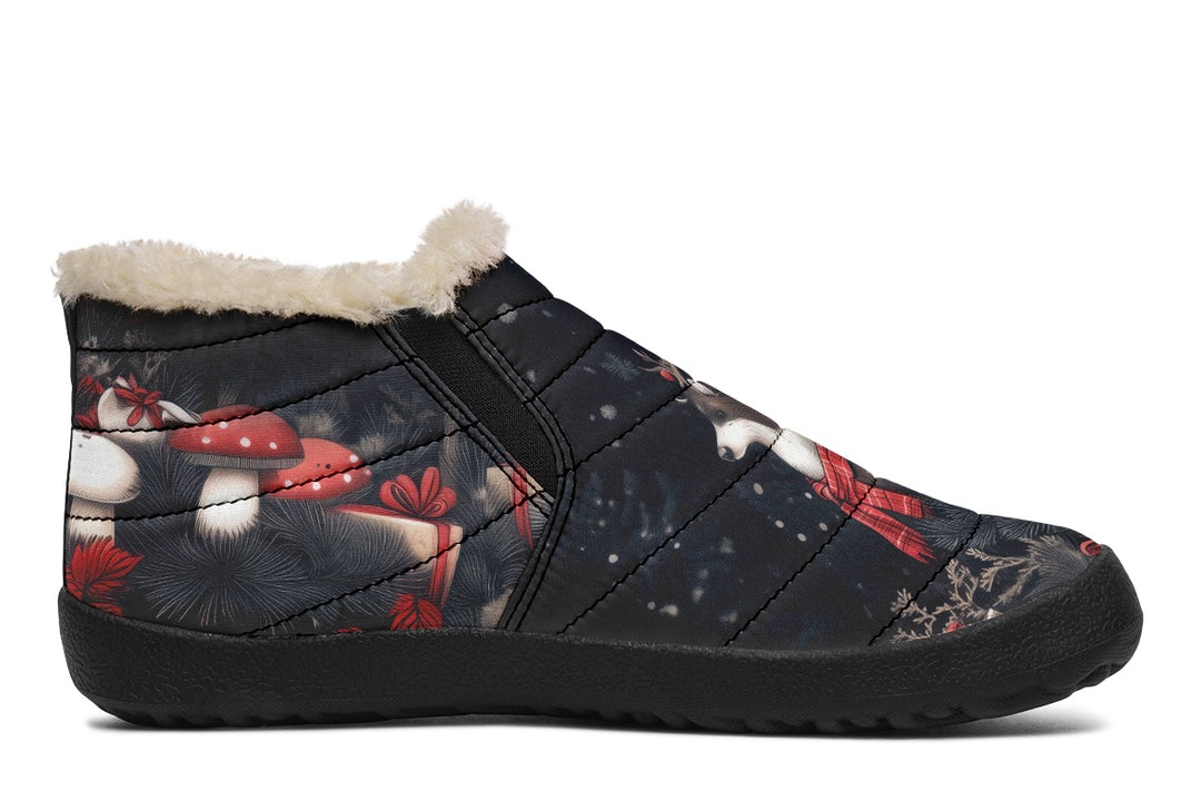 Yule Antlers Winter Sneakers