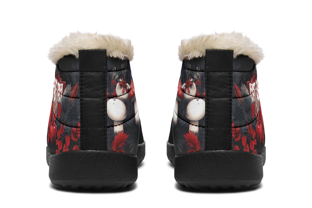 Yule Antlers Winter Sneakers