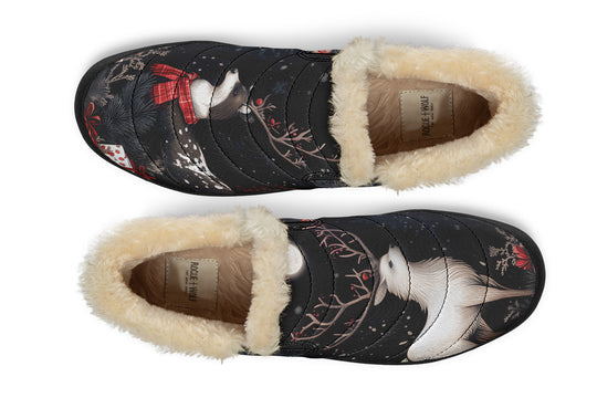 Yule Antlers Winter Sneakers