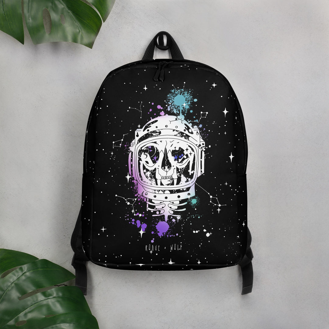 Cat-Astro-Phe Backpack - Casual Daypack Witchy Alt Goth Accessories Grunge Aesthetic Work Bag Cool Gothic Gifts - 20L Water Resistant