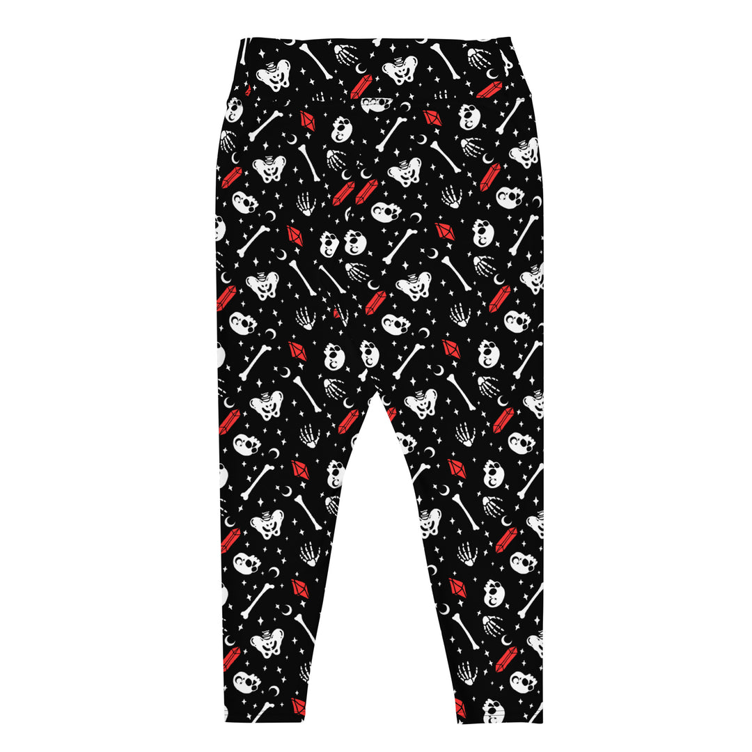 Skulls & Crystals Plus Size Leggings