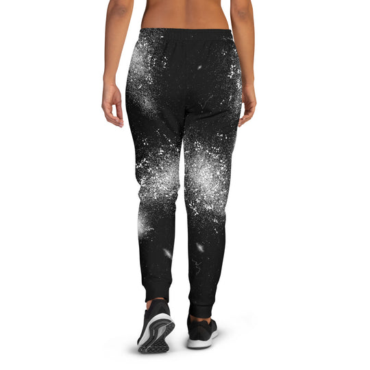Constellation Slim-Fit Joggers - Vegan Workout Tracksuit Trousers for Yoga, Pilates, Eco-friendly Recycled Gym Pants, Goth Activewear