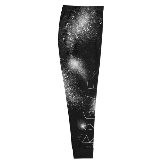 Constellation Slim-Fit Joggers - Vegan Workout Tracksuit Trousers for Yoga, Pilates, Eco-friendly Recycled Gym Pants, Goth Activewear