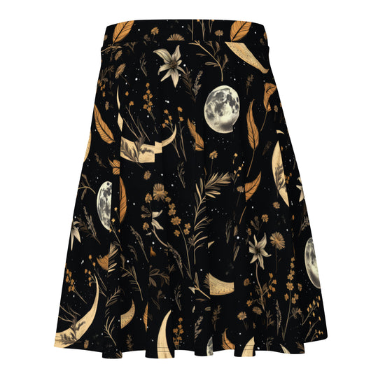 Moonlit Botanica Skater Skirt