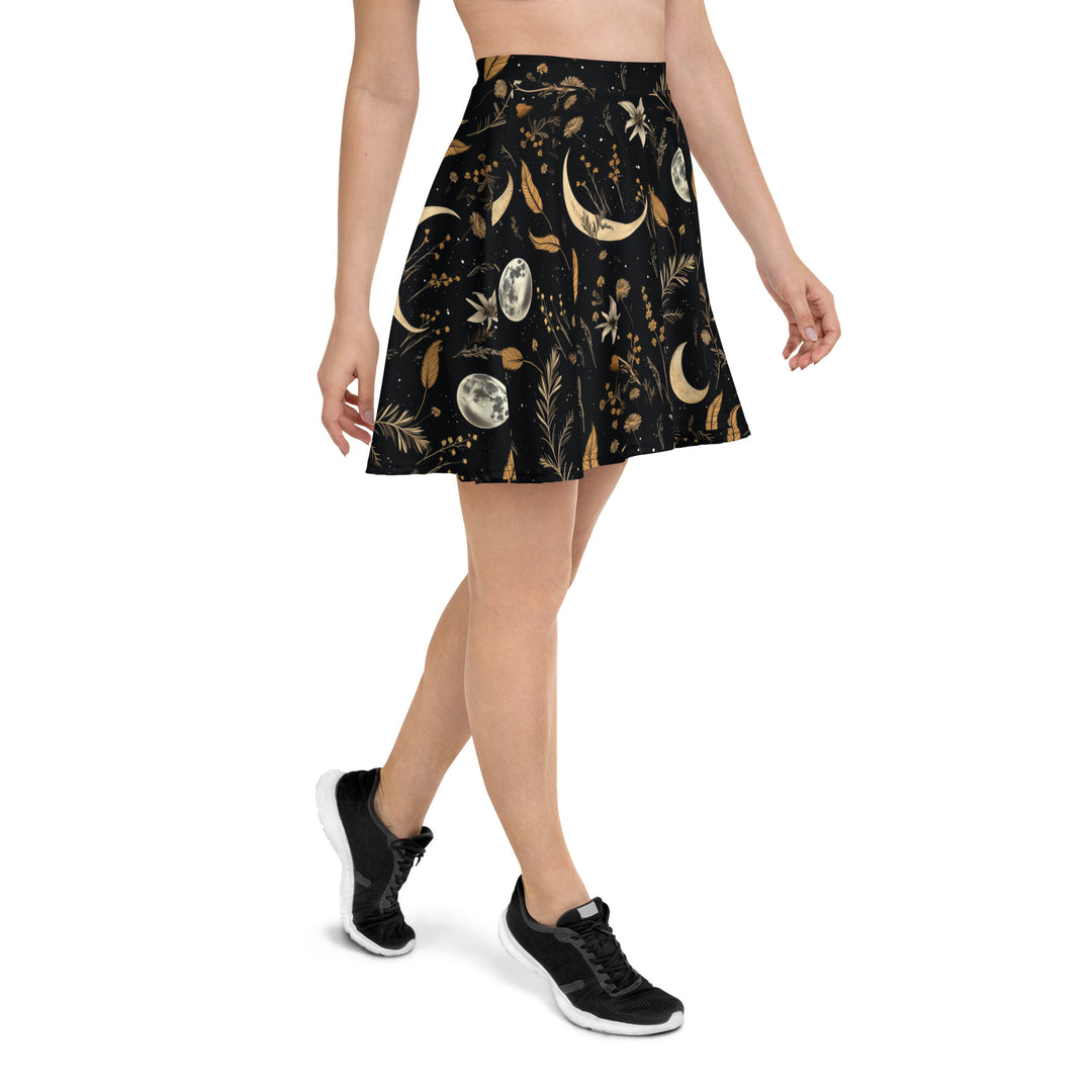 Moonlit Botanica Skater Skirt