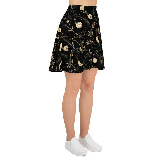 Twilight Garden Skater Skirt