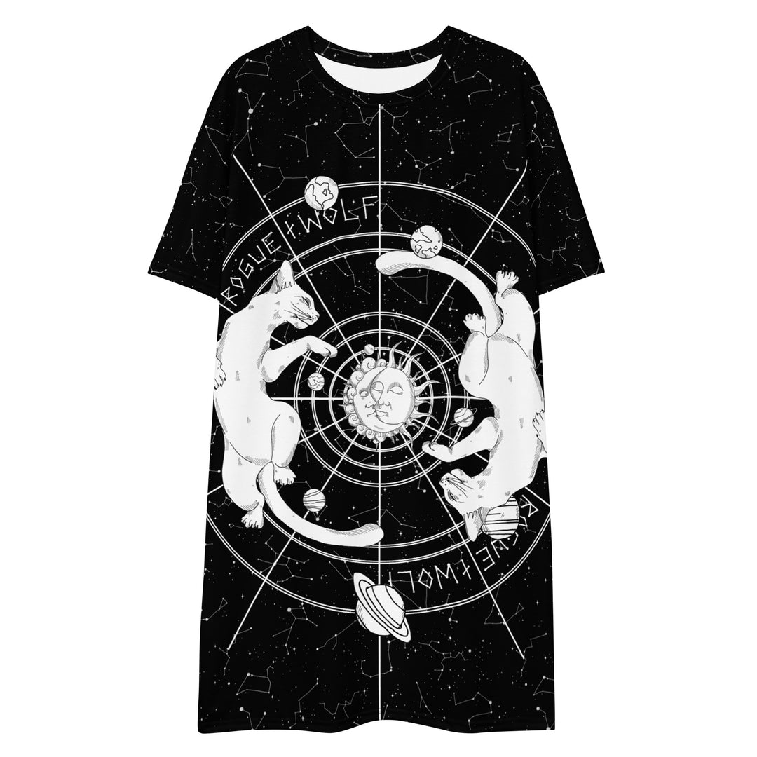 Purr Nebula Tee Dress
