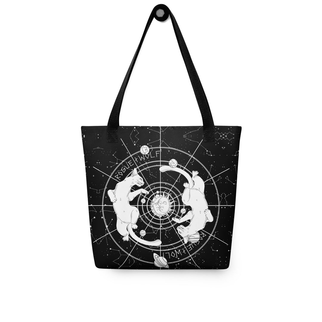 Purr Nebula Tote Bag