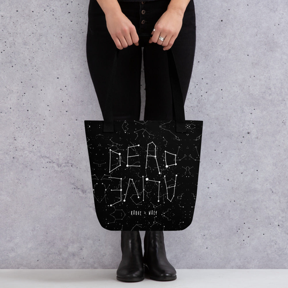 Dead or Alive Tote Bag