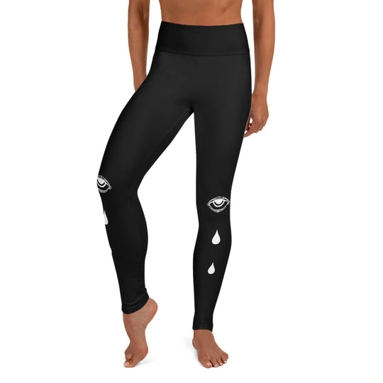 Bitter Truth Leggings - Vegan UPF 50+ Protection Dark Academia Goth Yoga Activewear Occult Witchy Leisurewear