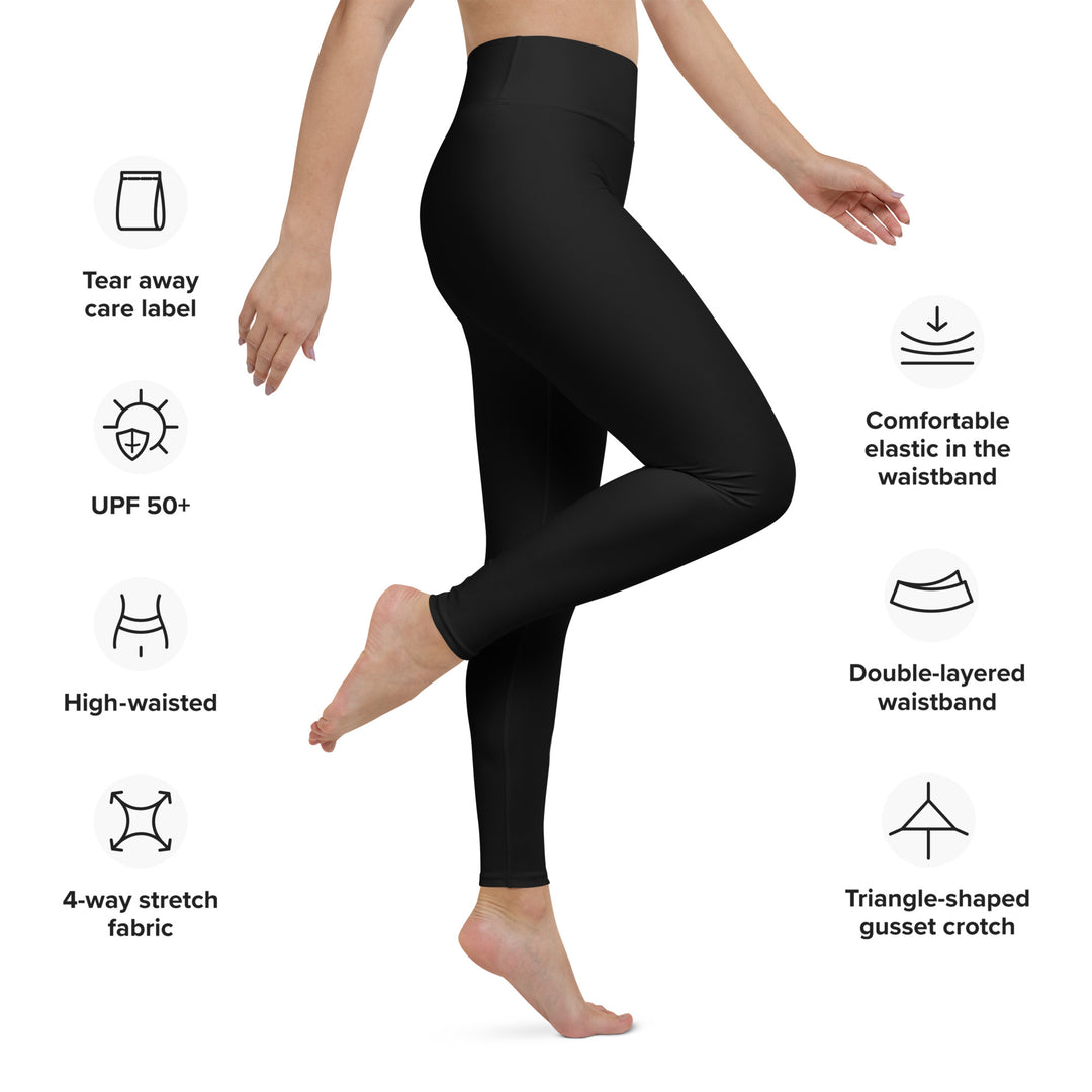 Snake Charmer Yoga Leggings - UPF 50+ Protection Dark Academia Leisurewear Goth Leggings Sportswear Occult