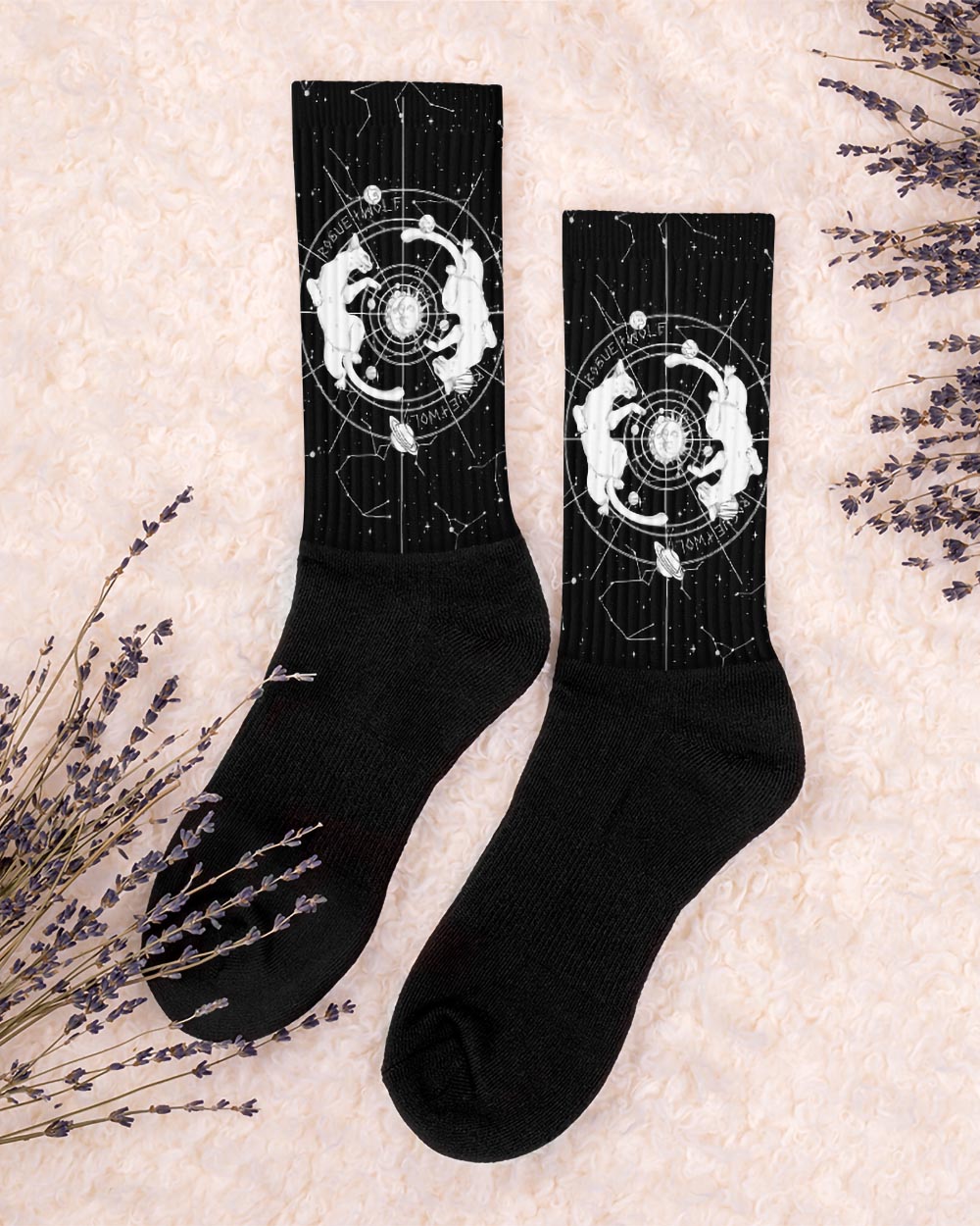 Purr Nebula Socks