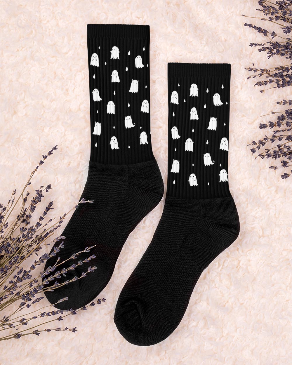 Ghost Party Socks