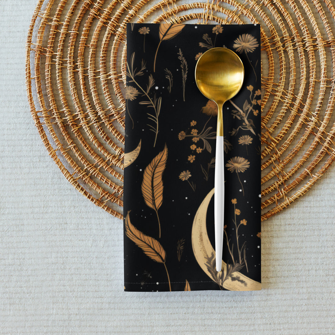 Moonlit Botanica Cloth Napkin Set