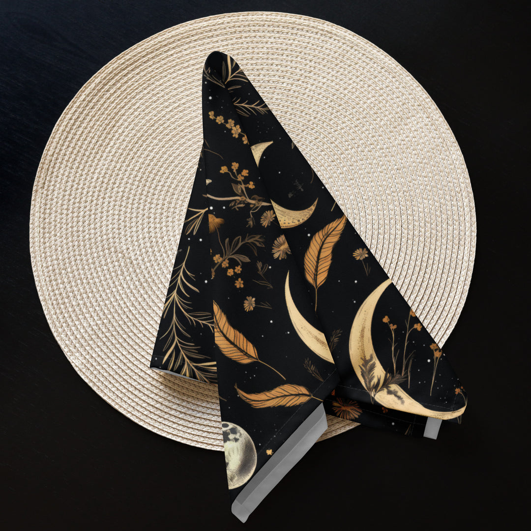 Moonlit Botanica Cloth Napkin Set