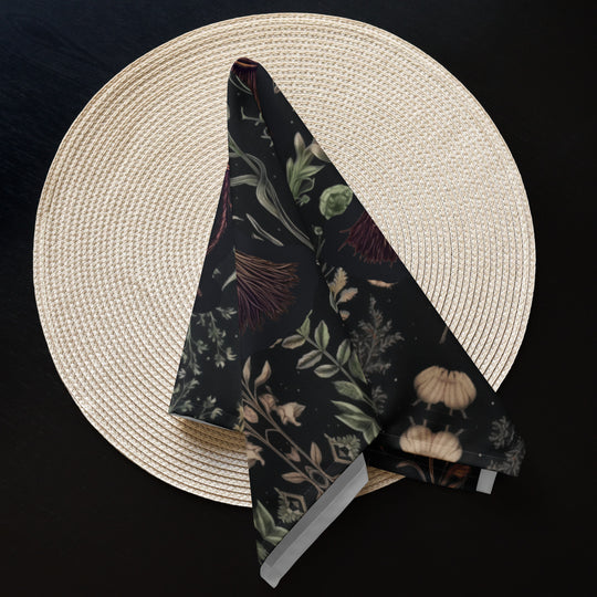 Witches' Broomsticks Cloth Napkin Set