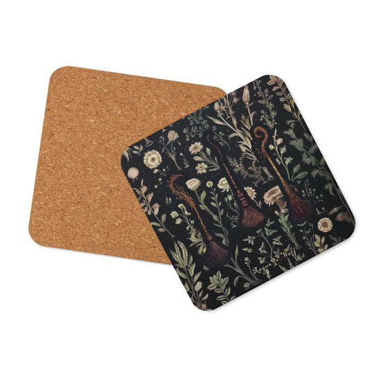 Witches' Broomsticks Coaster
