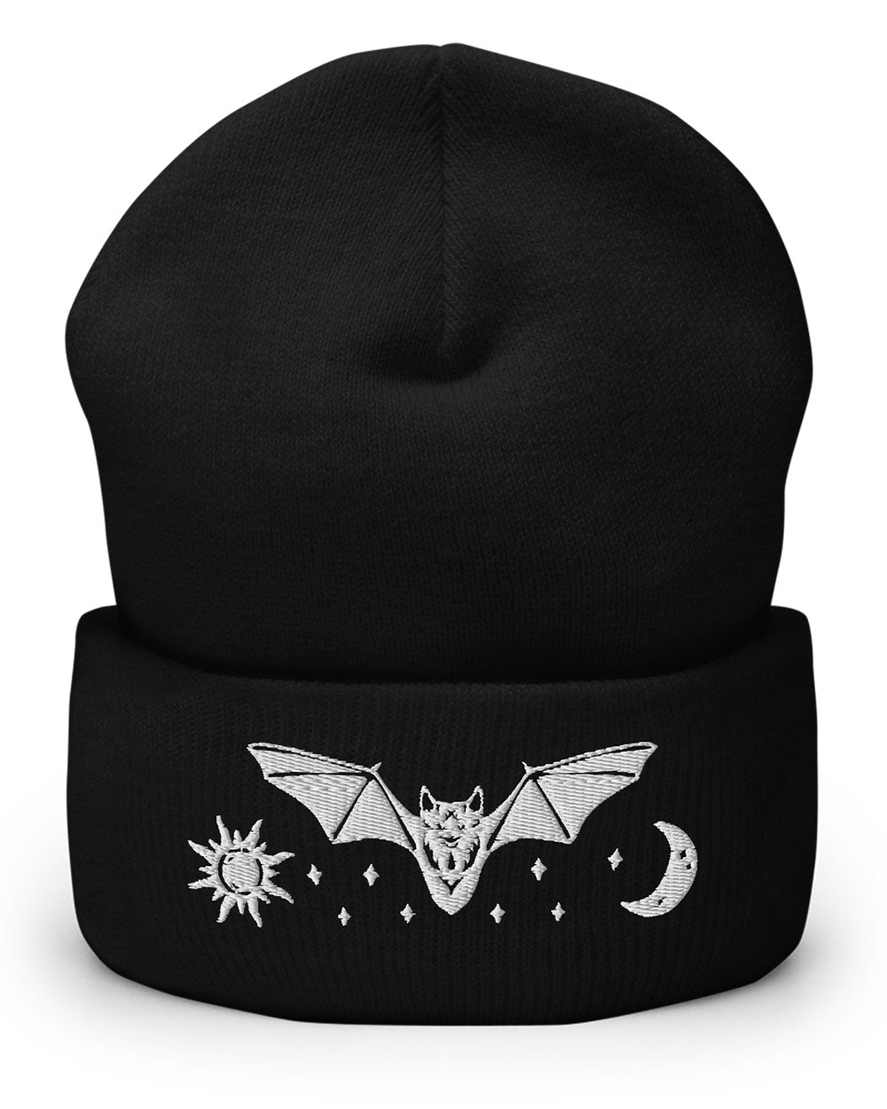 Twilight Beanie - Men & Women Grunge Aesthetic Vegan Knit Hat Accessories Witchy Alt Style Dark Academia Hats