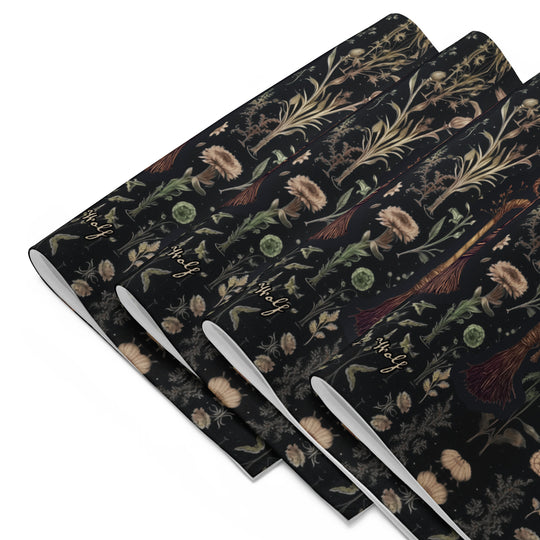 Witches' Broomsticks Placemat Set