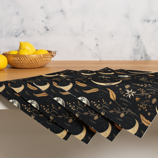 Moonlit Botanica Placemat Set