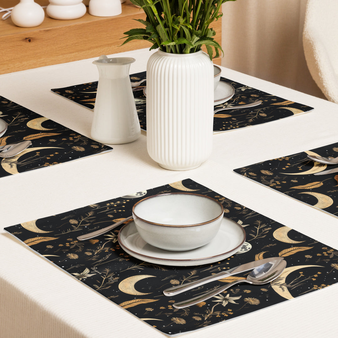 Moonlit Botanica Placemat Set