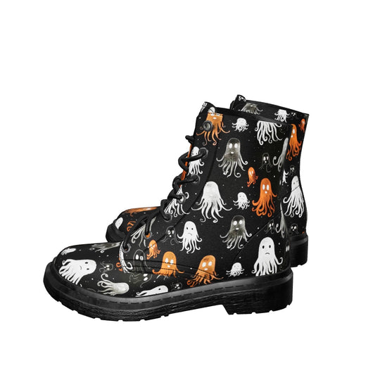 Black Deep Haunting Boots