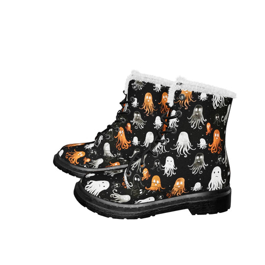 Black Deep Haunting Winter Boots