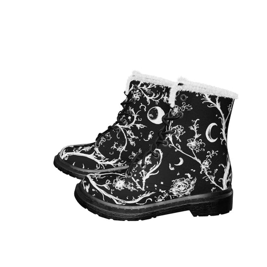 Black Night Stroll Winter Boots